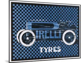 A Striking Advertisement for Pirelli Tires-null-Mounted Art Print