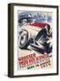 A Striking Poster for the Grand Prix of Switzerland Held at Bern-null-Framed Premium Photographic Print