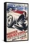 A Striking Poster for the Grand Prix of Switzerland Held at Bern-null-Framed Stretched Canvas