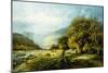 A Stroll Along the River-Melrose Andrew-Mounted Giclee Print