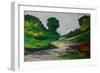 A Stroll in Ennery, 2016-Patricia Brintle-Framed Giclee Print