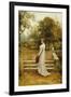 A Stroll in the Garden-Ernest Walbourn-Framed Giclee Print