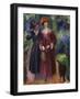 A Stroll in the Park, 1915-1918-William James Glackens-Framed Giclee Print