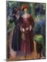 A Stroll in the Park, 1915-1918-William James Glackens-Mounted Giclee Print