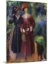 A Stroll in the Park, 1915-1918-William James Glackens-Mounted Giclee Print