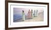 A Stroll on the Beach-Michael Ancher-Framed Premium Giclee Print