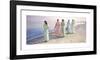 A Stroll on the Beach-Michael Ancher-Framed Premium Giclee Print