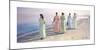 A Stroll on the Beach-Michael Ancher-Mounted Premium Giclee Print