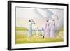 A Stroll on the Dunes-Peter Szumowski-Framed Giclee Print