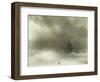 A Strong Wind, 1856 (Pencil & Gouache on Paper)-Ivan Konstantinovich Aivazovsky-Framed Giclee Print