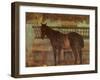 A Stud from the Town of Saintes, 1863 (Oil on Canvas)-Gustave Courbet-Framed Giclee Print