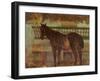 A Stud from the Town of Saintes, 1863 (Oil on Canvas)-Gustave Courbet-Framed Giclee Print