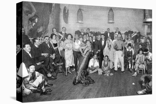 A Students Ball, Paris, 1931-Ernest Flammarion-Stretched Canvas