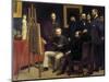 A Studio at Batignolles (Homage to Manet)-Henri Fantin-Latour-Mounted Giclee Print