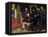 A Studio at Batignolles (Homage to Manet)-Henri Fantin-Latour-Framed Stretched Canvas
