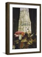 A Studio in Montparnasse-Christopher Richard Wynne Nevinson-Framed Giclee Print