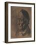 'A Study', c1900-Adolph Menzel-Framed Giclee Print