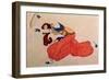 A Study for a Figure of a Dancer for Scheherazade-Leon Bakst-Framed Giclee Print