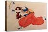 A Study for a Figure of a Dancer for Scheherazade-Leon Bakst-Stretched Canvas