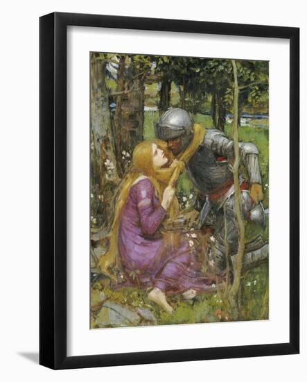 A Study for La Belle Dame Sans Merci-John William Waterhouse-Framed Giclee Print