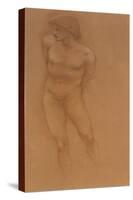 A Study for 'The Car of Love'-Edward Burne-Jones-Stretched Canvas
