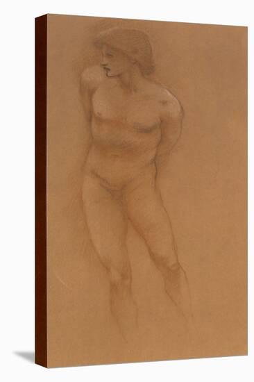 A Study for 'The Car of Love'-Edward Burne-Jones-Stretched Canvas