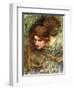 A Study for the Head of Venus-John William Waterhouse-Framed Giclee Print