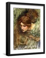 A Study for the Head of Venus-John William Waterhouse-Framed Giclee Print