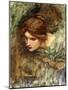 A Study for the Head of Venus-John William Waterhouse-Mounted Giclee Print