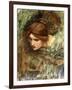 A Study for the Head of Venus-John William Waterhouse-Framed Giclee Print