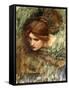 A Study for the Head of Venus-John William Waterhouse-Framed Stretched Canvas