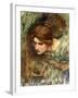 A Study for the Head of Venus-John William Waterhouse-Framed Giclee Print