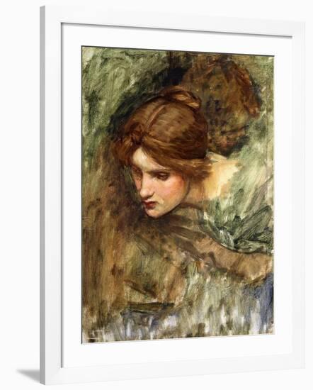 A Study for the Head of Venus-John William Waterhouse-Framed Giclee Print