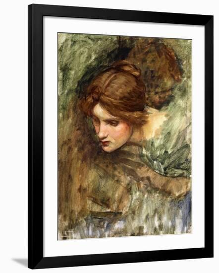 A Study for the Head of Venus-John William Waterhouse-Framed Giclee Print