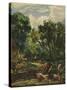 A Study for the Young Waltonians-John Constable-Stretched Canvas