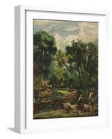 A Study for the Young Waltonians-John Constable-Framed Giclee Print