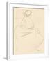 A Study in Crayon, C1872-1898, (1898)-Jean Louis Forain-Framed Giclee Print