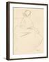 A Study in Crayon, C1872-1898, (1898)-Jean Louis Forain-Framed Giclee Print