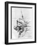 A Study in Pencil and Water Colour, 1858-Charles Napier Hemy-Framed Giclee Print