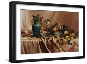 A Study in Roses-William Bradford-Framed Giclee Print