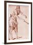 A Study in Sanguine, 1913-Jean-Antoine Watteau-Framed Giclee Print