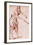 A Study in Sanguine, 1913-Jean-Antoine Watteau-Framed Giclee Print