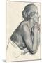 'A study in Sanguine', c1900-Robert Anning Bell-Mounted Giclee Print