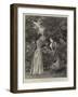 A Study in the Garden at White Lodge, Richmond Park-Arthur Hopkins-Framed Giclee Print