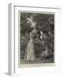 A Study in the Garden at White Lodge, Richmond Park-Arthur Hopkins-Framed Giclee Print
