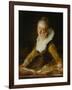 A Study (L'Etude)-Jean-Honoré Fragonard-Framed Giclee Print