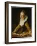 A Study (L'Etude)-Jean-Honoré Fragonard-Framed Giclee Print