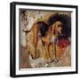 A Study of a Bloodhound, 1848-William Holman Hunt-Framed Giclee Print