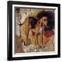 A Study of a Bloodhound, 1848-William Holman Hunt-Framed Giclee Print