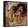 A Study of a Bloodhound, 1848-William Holman Hunt-Framed Stretched Canvas